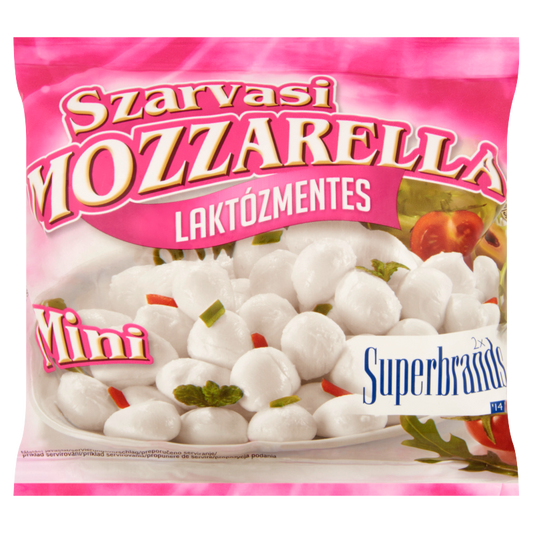 Szarvasi Mozzarella 100 g mini, laktózmentes