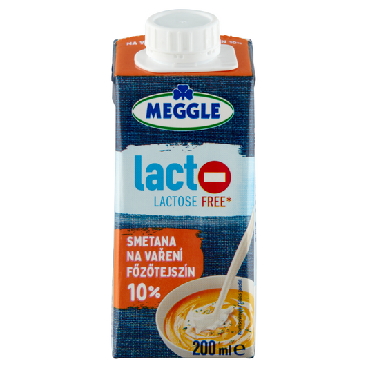 Meggle UHT főzőtejszín 200 ml 10% laktózmentes