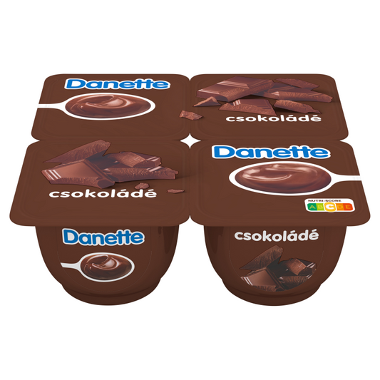 Danone Danette krémpuding 4x125 g csokoládé