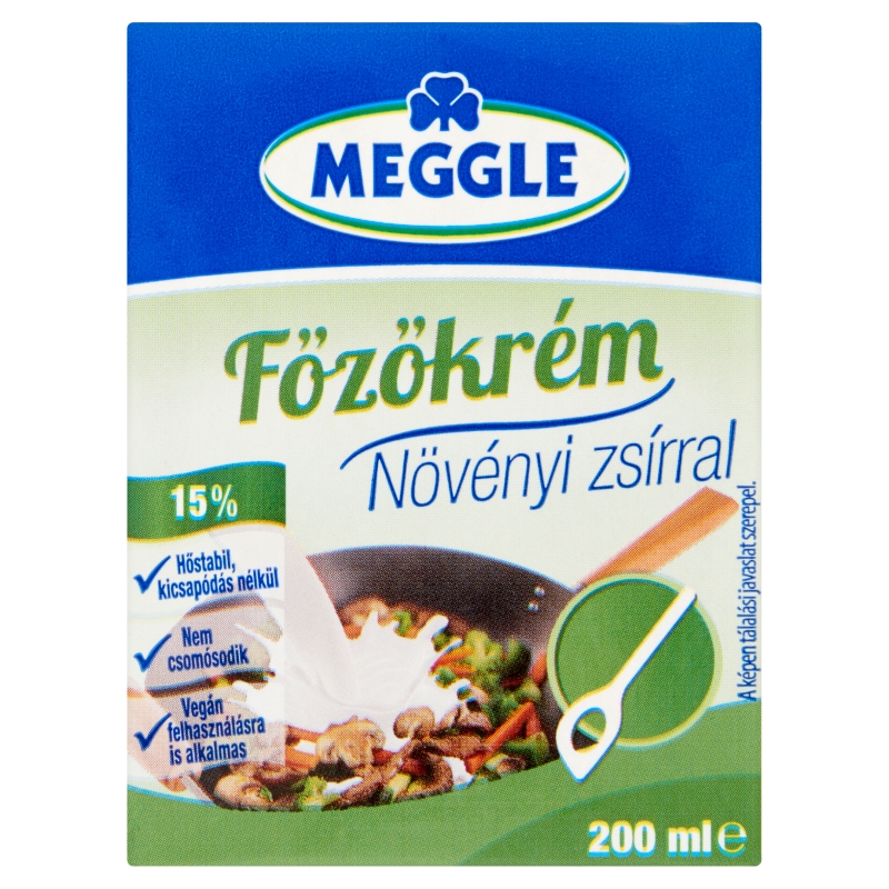 Meggle főzőkrém növényi zsírral 200 ml 15%