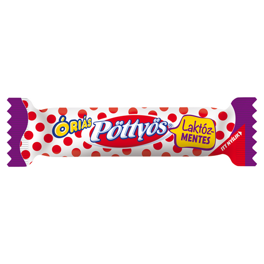 Pöttyös Óriás Túró Rudi 51 g étbevonóval, laktózmentes