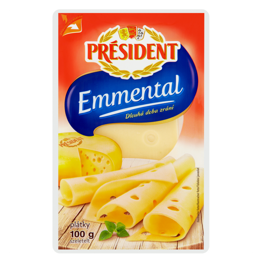 Président Emmental szeletelt sajt 100 g