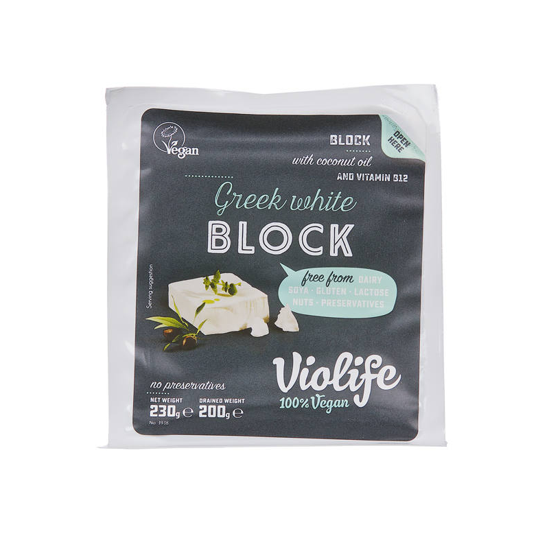 VioLife növényi specialitás 200 g görög fehér