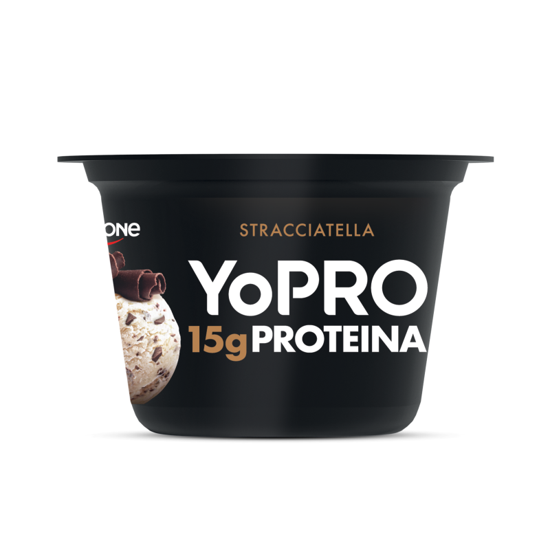 Danone YoPRO sovány tejkészítmény 160 g kakaódarabokkal, édesítőszerekkel