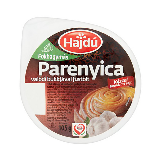 Hajdú füstölt parenyica sajt 105 g fokhagymás