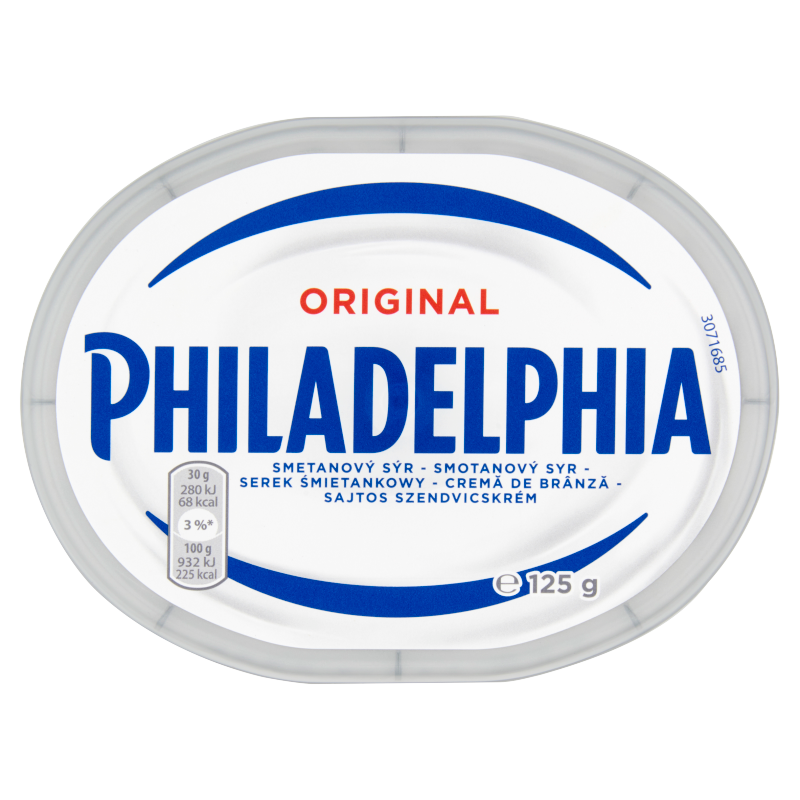 Philadelphia szendvicskrém 125 g natúr