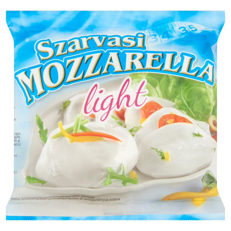 Szarvasi Mozzarella sajt 100 g light