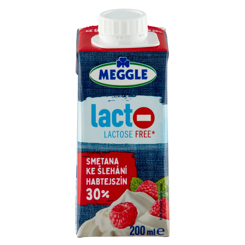 Meggle UHT habtejszín 200 ml 30% laktózmentes