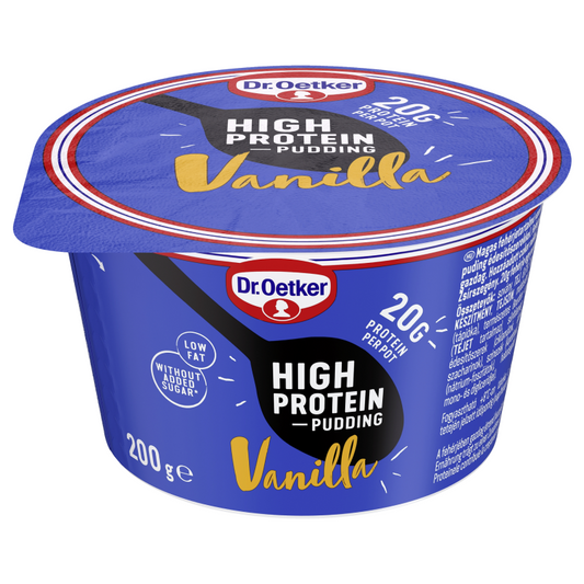 Dr. Oetker High Protein puding 200 g vanília