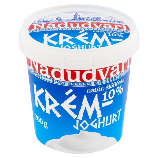 Nádudvari krémjoghurt natúr 10% 700 g