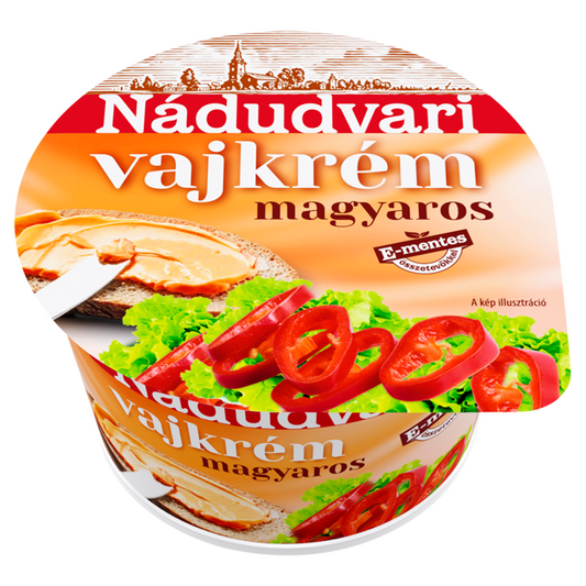 Nádudvari vajkrém 180 g magyaros, E-mentes