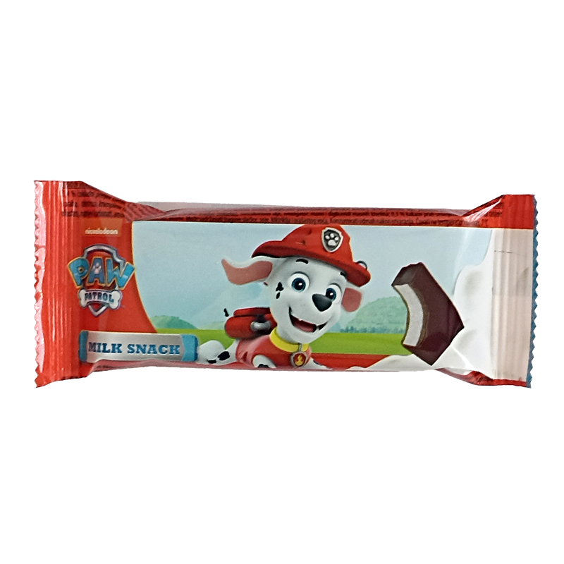 Paw Patrol Mancs Őrjárat  tejszelet 28 g csokoládé bevonattal